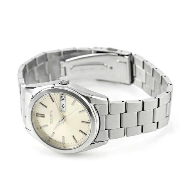 セイコーセレクション メンズ アナログクオーツ デイデイトSシリーズ クオーツ 腕時計 ブランド メンズ SEIKO SELECTION SBTH007 アナログ アイボリー SBTH007