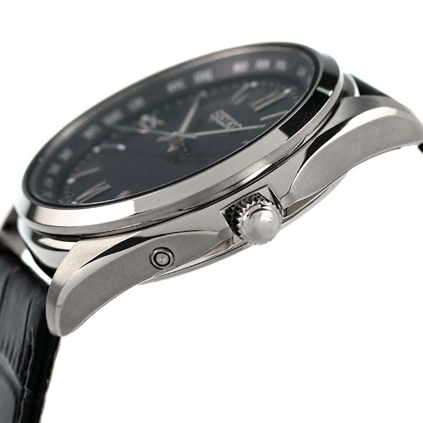 セイコー 時計 ソーラー電波 チタン ワールドタイム 腕時計 ブランド メンズ 日本製 SBTM297 SEIKO SBTM297