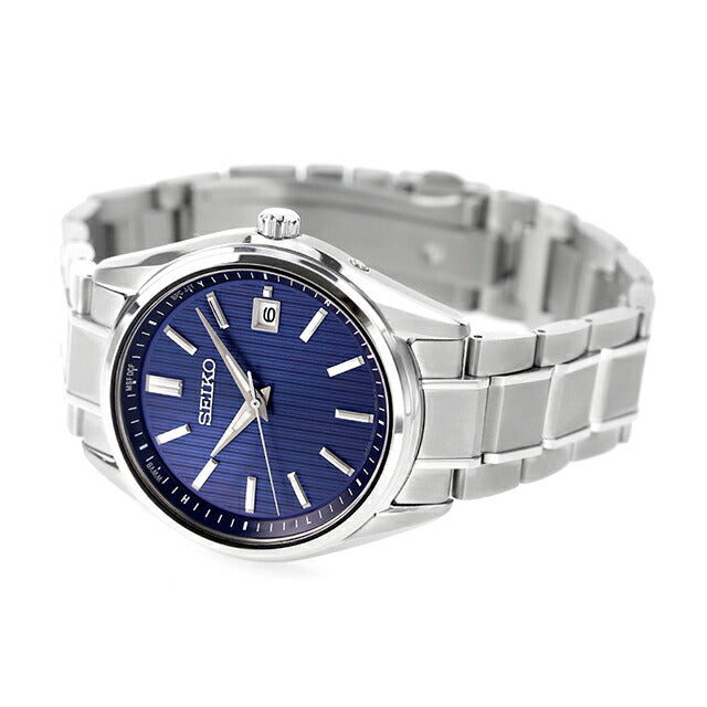 精工选择高级太阳能电台观看品牌男士有限型钛Seiko SBTM339模拟海军在日本制造SBTM339