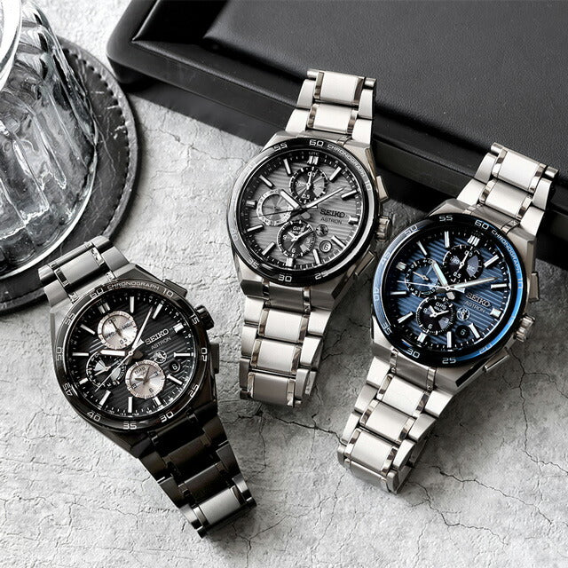 Seiko Astron Nexter Dual Time Chronograph GPS Satellite Radio Solar Watch Brand Men&