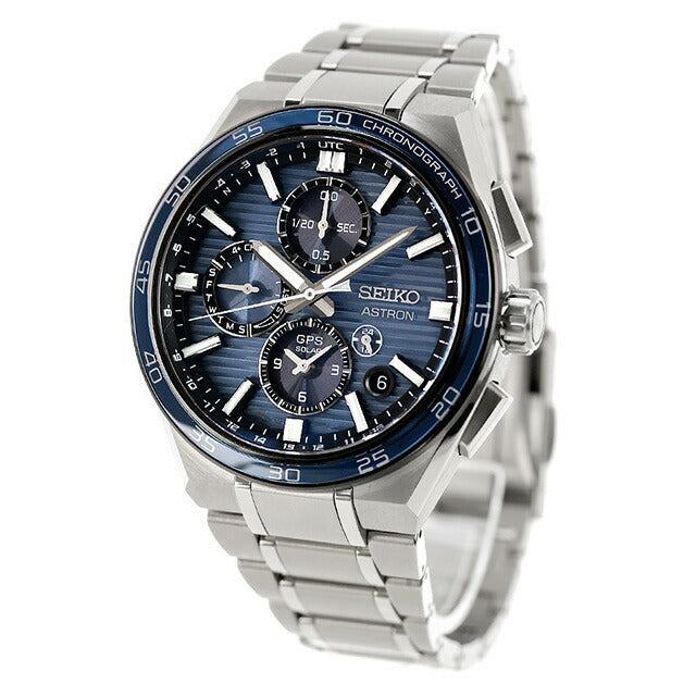 Seiko Astron Nexter Dual Time Chronograph GPS Satellite Radio Solar Watch Brand Men&