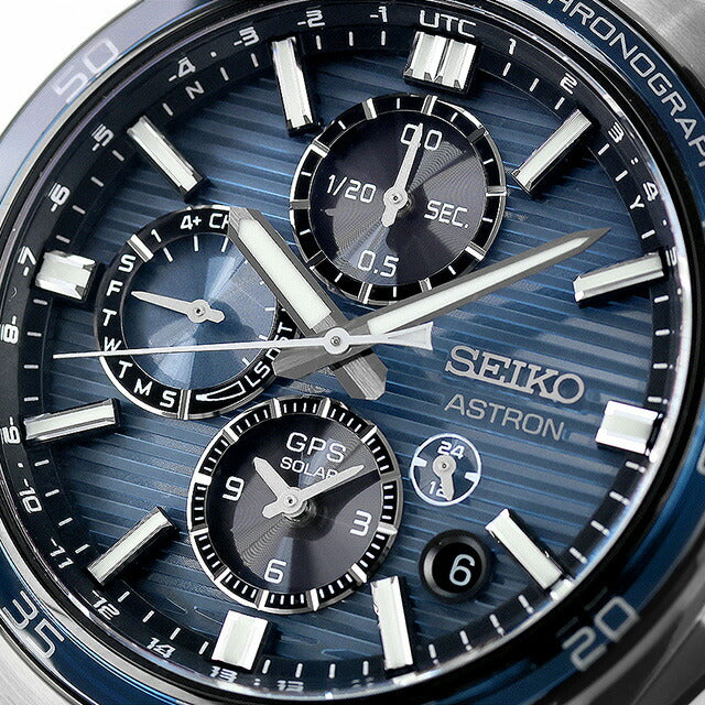 Seiko Astron Nexter Dual Time Chronograph GPS Satellite Radio Solar Watch Brand Men&