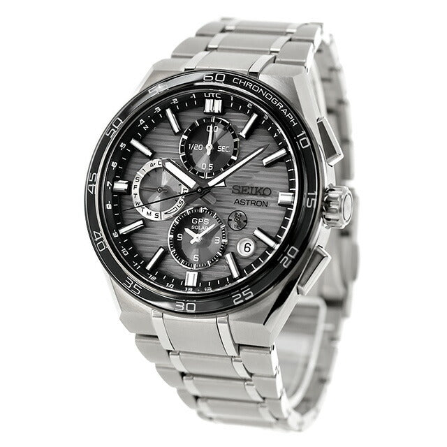 Seiko Astron Nexter Dual Time Chronograph GPS Satellite Radio Solar Watch Brand Men&