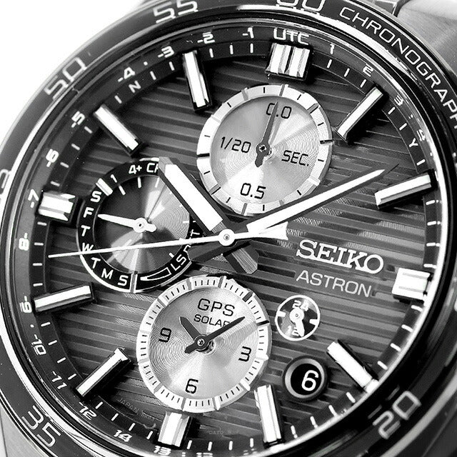 Seiko Astron Nexter Dual Time Chronograph GPS Satellite Radio Solar Watch Brand Men&