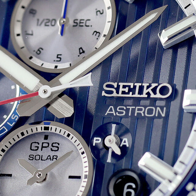 Seiko Astron Nexter Dual Time Chronograph GPS Satellite Radio Solar Watch Brand Men&