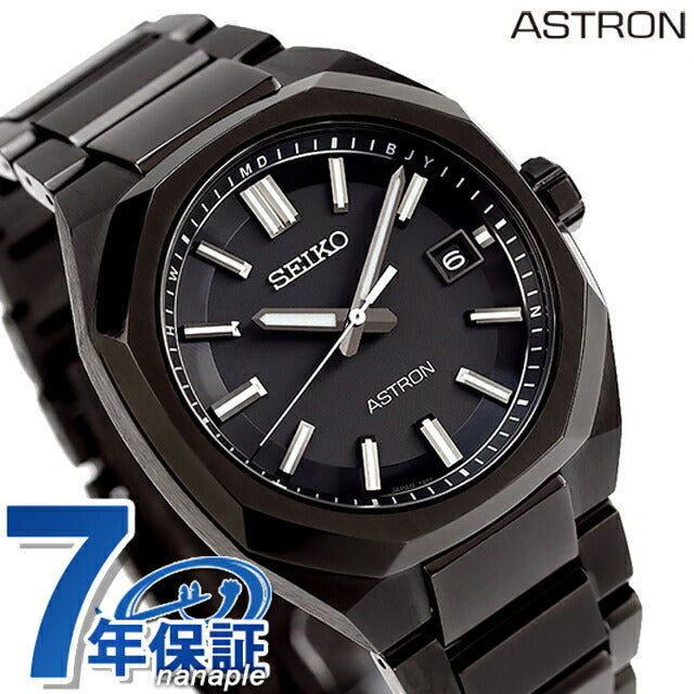 荼羅セイコー アストロン 電波ソーラー チタン 革ベルト SEIKO セイコー セイコーアストロン／ソーラー電波チタンウオッチ
