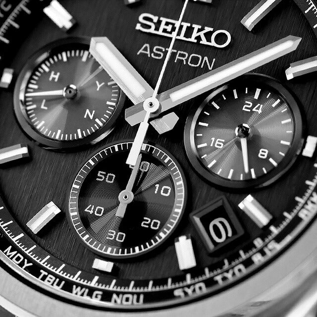 Seiko Astron Nexter World Time Radio Solar Watch Brand Men&