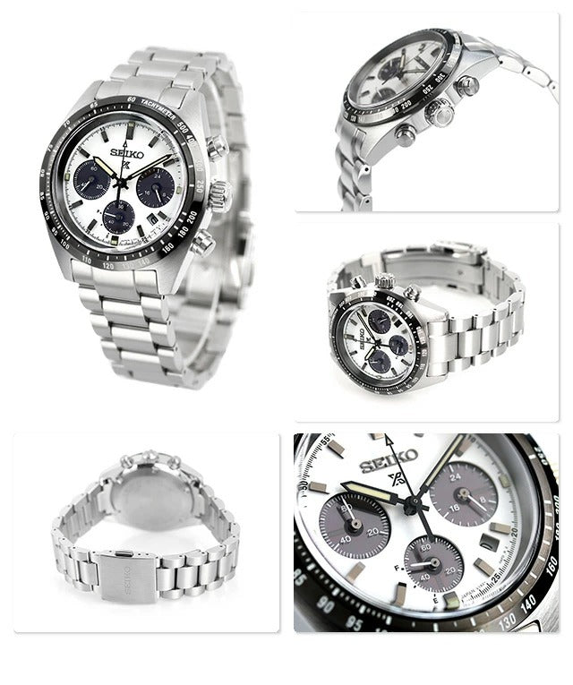 Seiko Prospex Speed Timer Solar Watch Brand Men&
