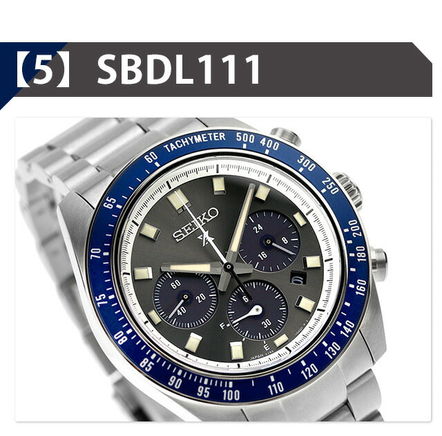 Seiko Prospex Speed Timer Solar Chronograph Solar Watch Brand Men&
