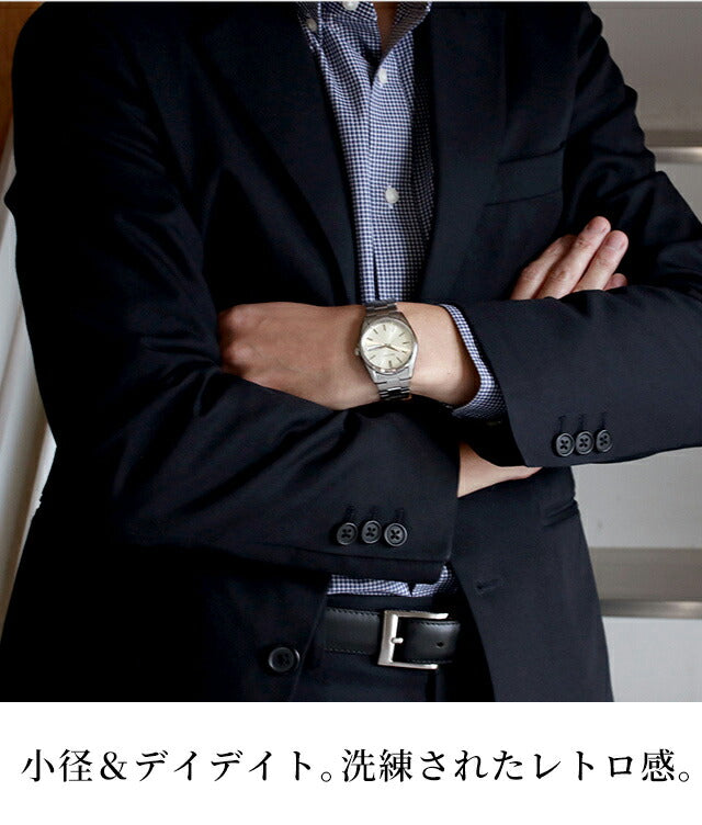 Seiko Selection Day-Date S Series Quartz Battery-powered Watch Brand Men&