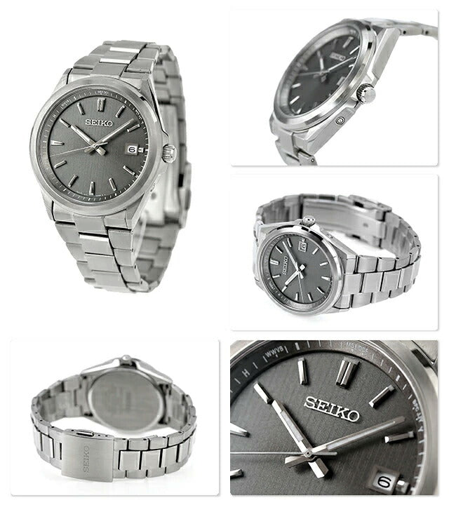 Seiko Select Selection S系列电台太阳能观看品牌男士精工选择模型可从SBTM347 SBTM349 SBTM351 Seiko-SBTM3