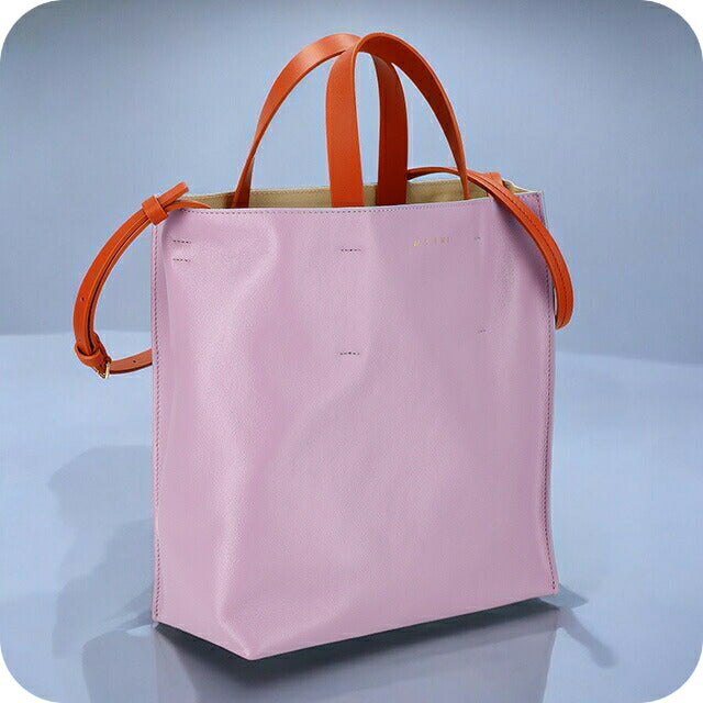 マルニ ハンドバッグ レディース ブランド MARNI SHMP0018U1-P2644 パープル/ライトブルー SHMP0018U1P2644-Z636B