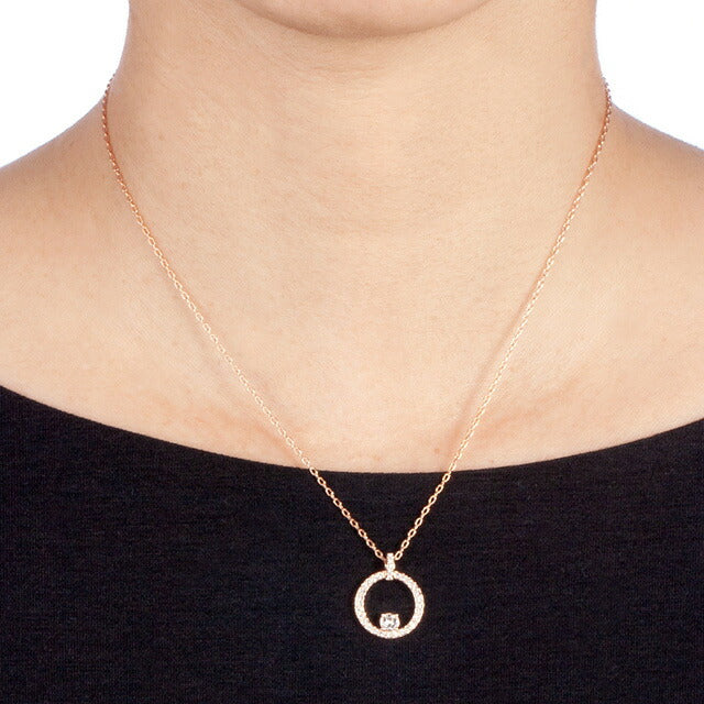 スワロフスキー ネックレス レディース ブランド SWAROVSKI 5202446 ローズゴールド SK-5202446