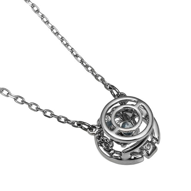 スワロフスキー ネックレス レディース ブランド SWAROVSKI 5279425 シルバー/ブルー SK-5279425