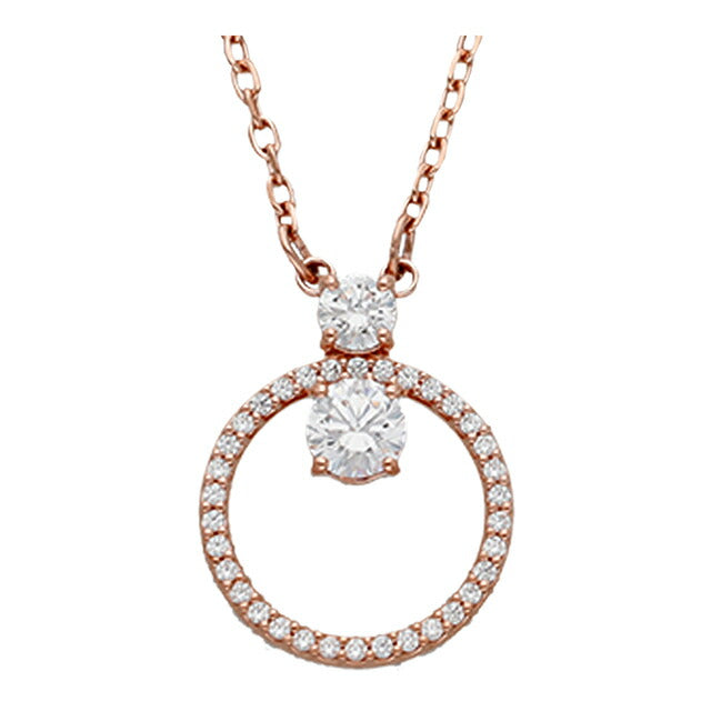 Swarovski necklace ladies brand SWAROVSKI 5692266 rose gold accessories