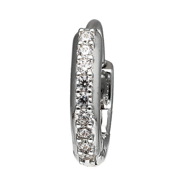 Swarovski earrings for women brand SWAROVSKI hoop for both ears 5701600 silver accessories