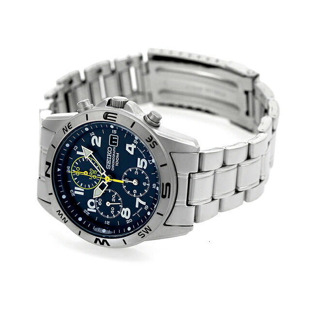Seiko Chronograph Reverse Import Overseas Model SND379P1 SND379P Men&