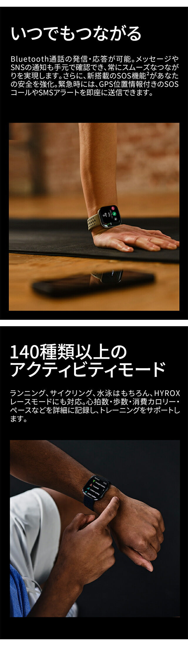 アマズフィット Bip6 スマートウォッチ ブランド メンズ レディース Bluetooth Amazfit SP170074-C01 デジタル ブラック 黒 SP170074-C01