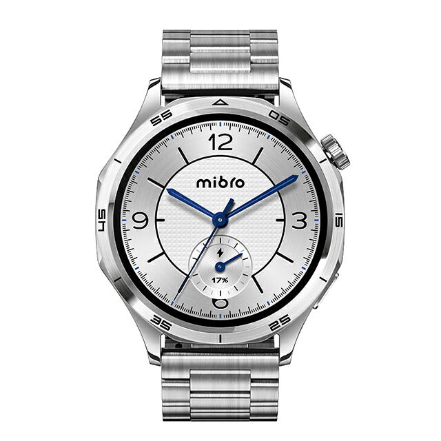SP380017-C24 | ミブロ Watch GT シルバー 充電式クォーツ