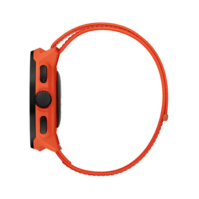スント RUN CORAL ORANGE 充電式クォーツ スマートウォッチ ブランド メンズ レディース SUUNTO SS051112000 デジタル ブラック オレンジ SS051112000