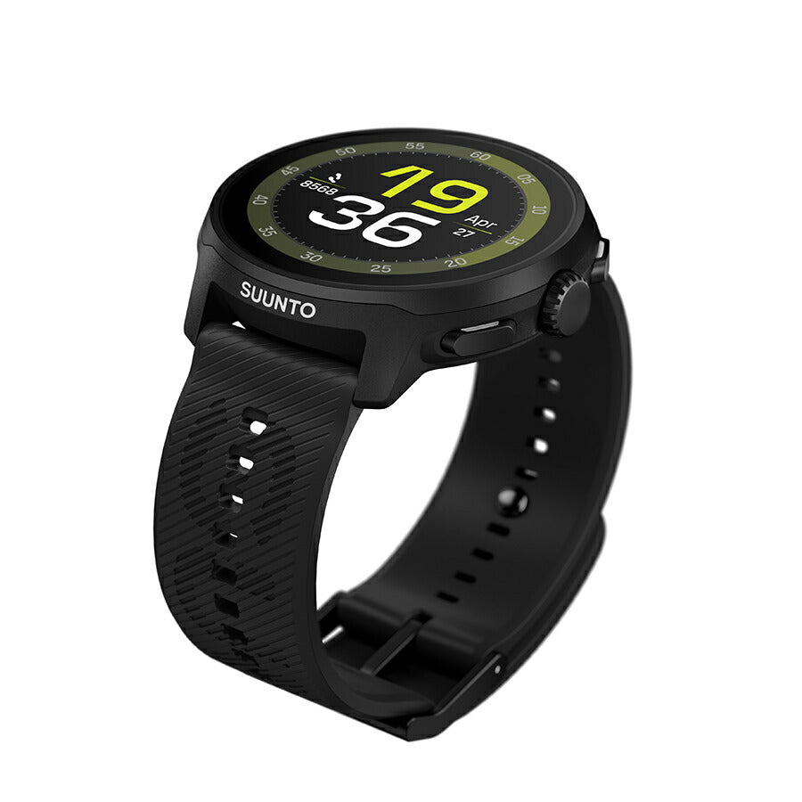 SS051272000 | スント SUUNTO RUN ALL BLACK 充電式クォーツ