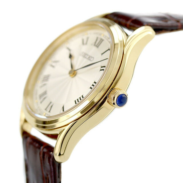 精工选择Nano Universe Collaboration Round Quartz Watch Brand Women&