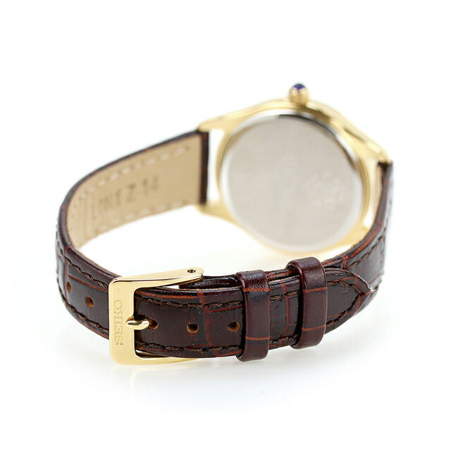 精工选择Nano Universe Collaboration Round Quartz Watch Brand Women&