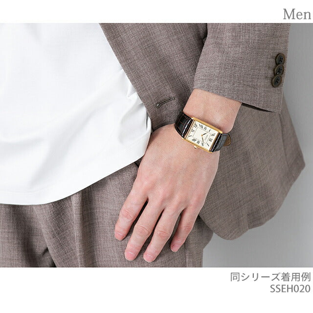 配对观看Seiko选择Nano Universe Collaboration Distribution Limited Men&
