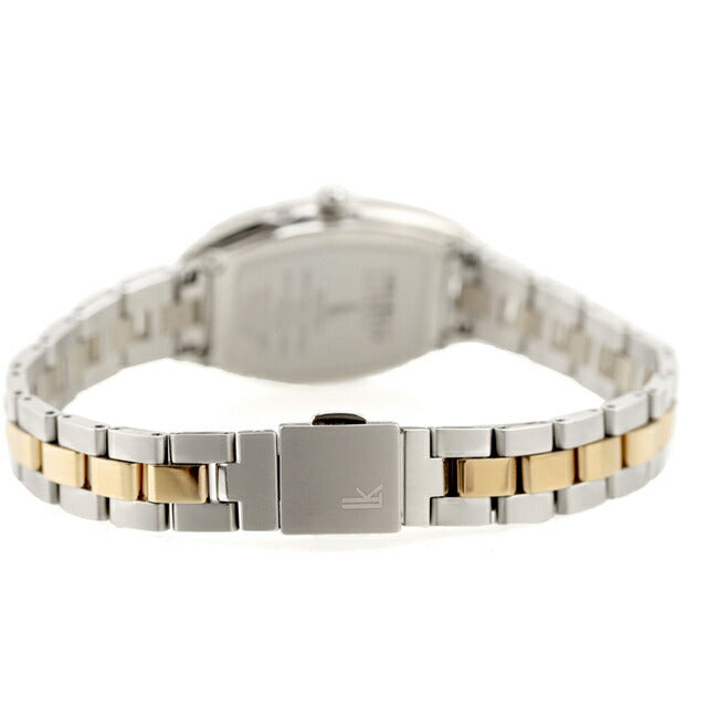 Seiko Rukia Lady Diamond Lady Gold Titanium Solar Radio Watch Brand SSQW052 SEIKO White Shell Gold Ladies SSQW052