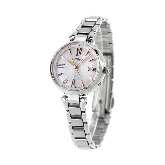 Seiko Lukia春季/夏季2024电台太阳能观看品牌女子钛实验室种植钻石Seiko Lukia SSQW081模拟SSQW081