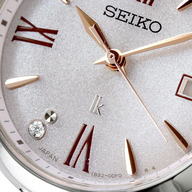 Seiko Lukia春季/夏季2024电台太阳能观看品牌女子钛实验室种植钻石Seiko Lukia SSQW081模拟SSQW081
