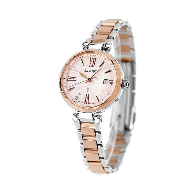 Seiko Lukia春季/夏季2024电台太阳能观看品牌女子钛实验室种植钻石Seiko Lukia SSQW082模拟SSQW082