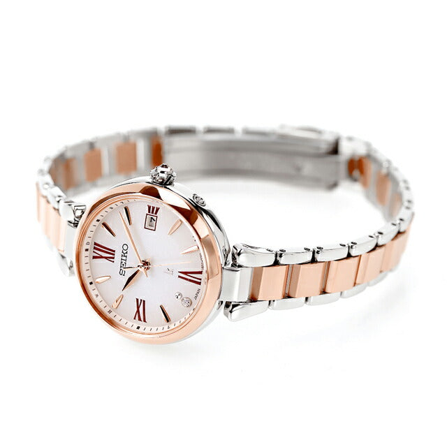 Seiko Lukia春季/夏季2024电台太阳能观看品牌女子钛实验室种植钻石Seiko Lukia SSQW082模拟SSQW082