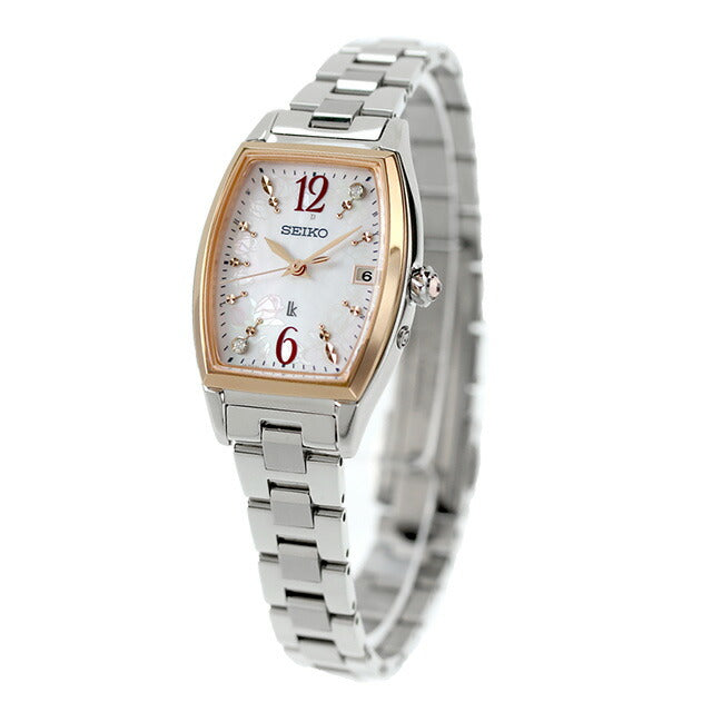 Seiko LUKIA Grow FEILER collaboration limited radio solar watch brand for women titanium limited quantity lab growth diamond SEIKO LUKIA SSQW090 SSQW090