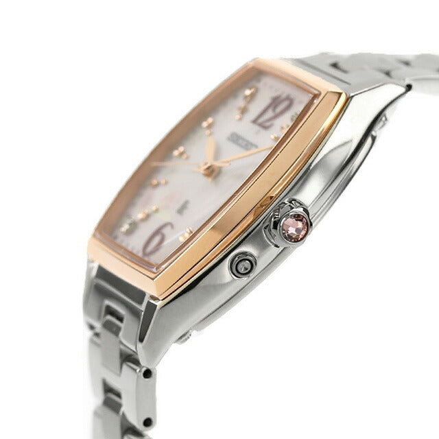 Seiko LUKIA Grow FEILER collaboration limited radio solar watch brand for women titanium limited quantity lab growth diamond SEIKO LUKIA SSQW090 SSQW090