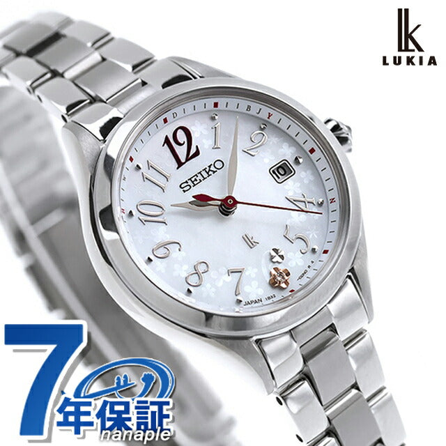 Seiko Lukia 2025 SS Main Series Radio Solar Watch Brand Women&