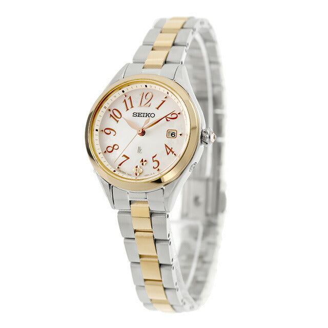 Seiko Lukia 2025 SS主系列电台太阳能观看品牌女子钛实验室种植钻石Seiko Lukia SSQW092模拟SSQW092
