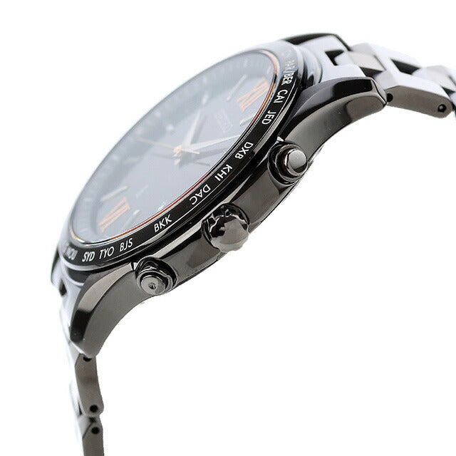 Seiko Lukia Pair Limited Model电台太阳能观看品牌男士有限数量Seiko Lukia SSVH037模拟棕色渐变SSVH037