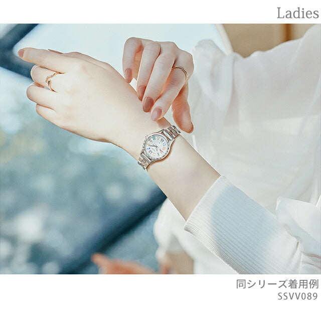 Seiko Rukia Seiko Kia 30周年Mr.Friendly合作有限公司电台太阳能观看品牌妇女有限数量替换带SSVV089 SSVV089