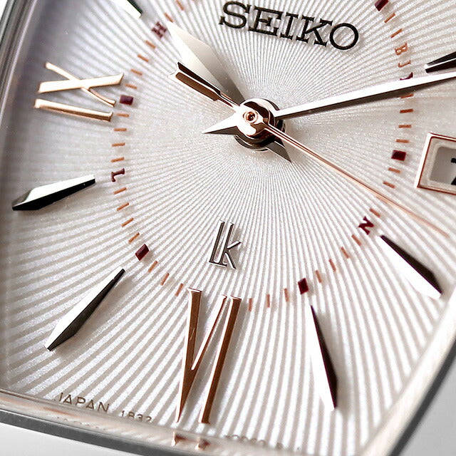 Seiko Lukia春季/夏季2024电台太阳能观看品牌女士精工Seiko Lukia SSVW229模拟牡丹粉红色在日本SSVW229