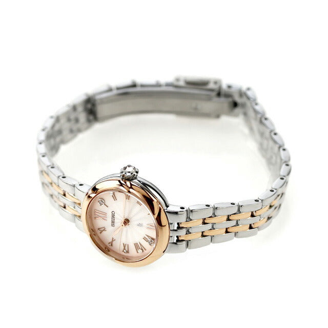 Seiko Lukia种植石英观看品牌女士实验室种植钻石Seiko lukia sswa006模拟SSWA006