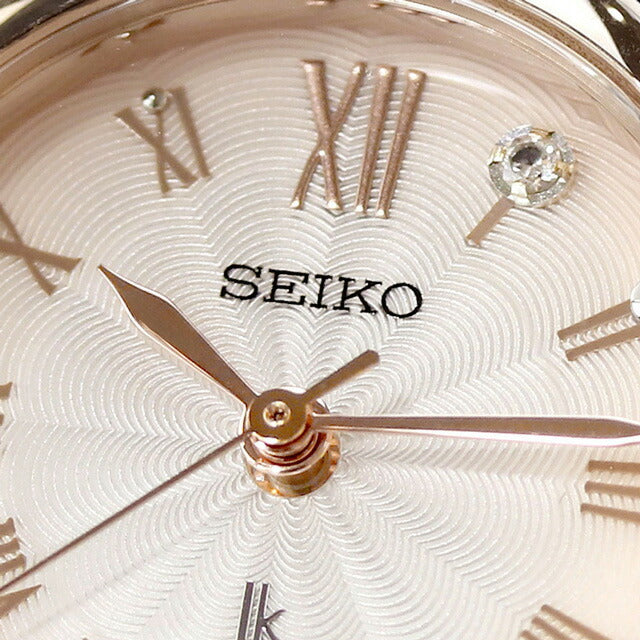 Seiko Lukia种植石英观看品牌女士实验室种植钻石Seiko lukia sswa006模拟SSWA006