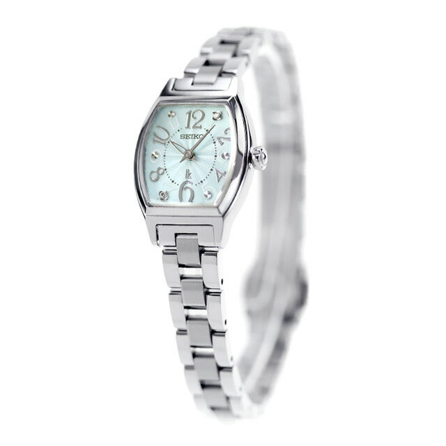 Seiko Lukia 2025 SS主系列石英电池操作的观看品牌女士实验室Glow Diamond Seiko Lukia SSWA011模拟蓝色在日本SSWA011