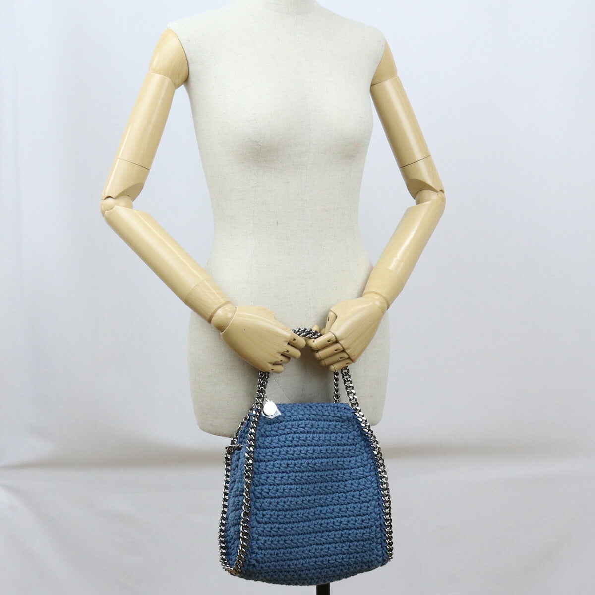 ステラマッカートニー トートバッグ レディース コットン イタリア 371223 ブルー系 バッグ STM371223031