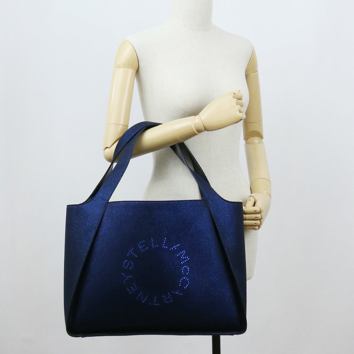 ステラマッカートニー トートバッグ レディース ポリエステル コットン ポリアミド イタリア 502793 ブルー系 バッグ STM502793041