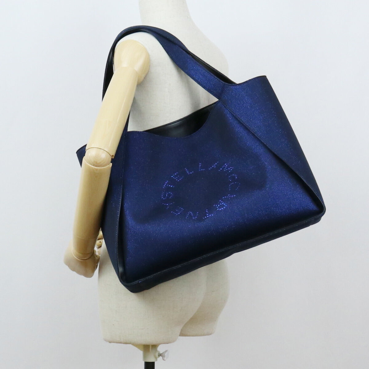 ステラマッカートニー トートバッグ レディース ポリエステル コットン ポリアミド イタリア 502793 ブルー系 バッグ STM502793041