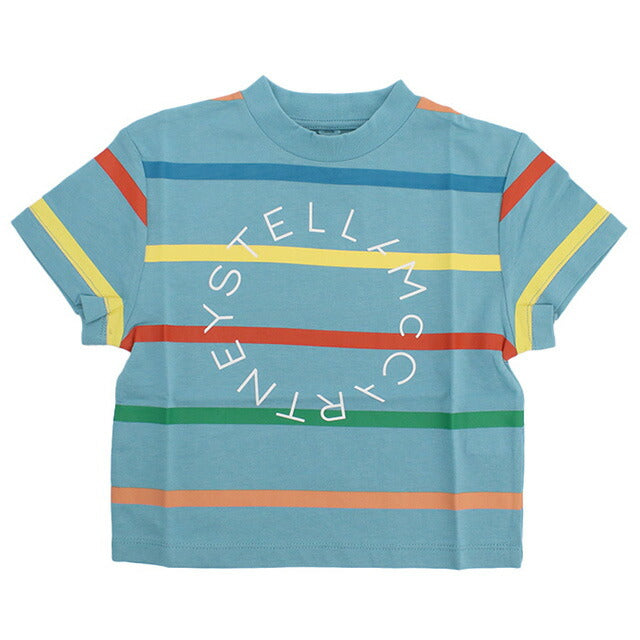 ステラマッカートニー Tシャツ キッズ ブランド STELLA MCCARTNEY TU8P81 ブルー系 マルチカラー ウェア 選べるモデル STMTU8P81A