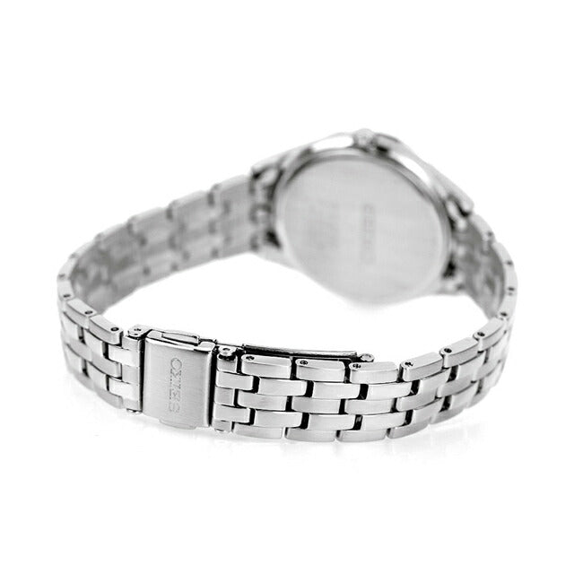 女性的精工手表品牌太阳能STPX031 Seiko Black STPX031