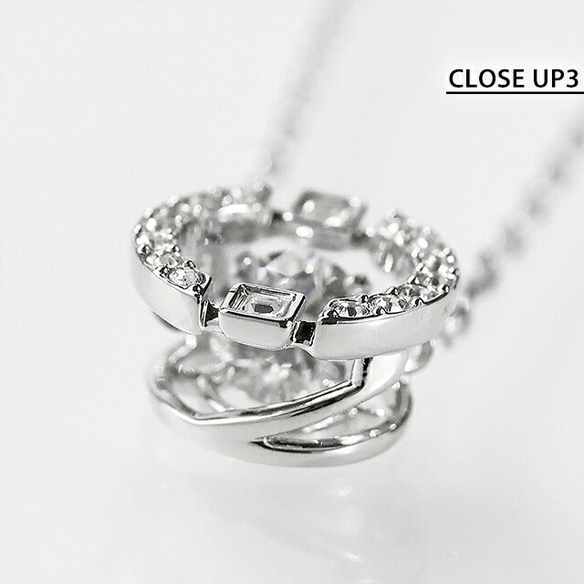 スワロフスキー ネックレス レディース ブランド SWAROVSKI Una ペンダント スワロフスキー 5286137 シルバー アクセサリー SW-5286137