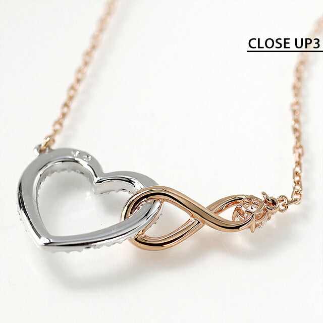 スワロフスキー ネックレス レディース ブランド SWAROVSKI Hyperbola ペンダント スワロフスキー ハート 5518865 ローズゴールド SW-5518865